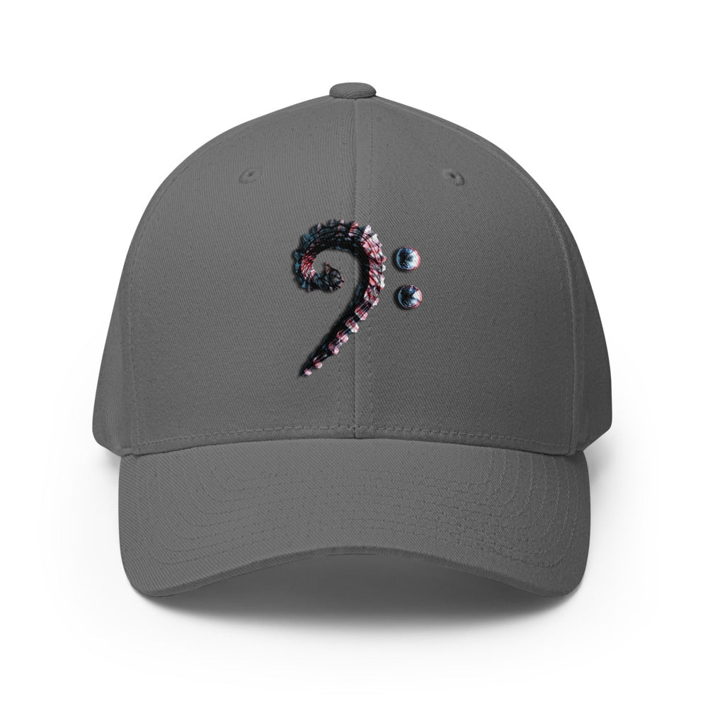 Bass clef closed back hats