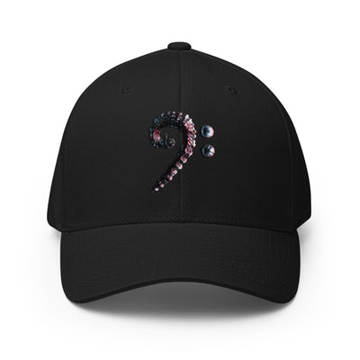 Bass clef closed back hats
