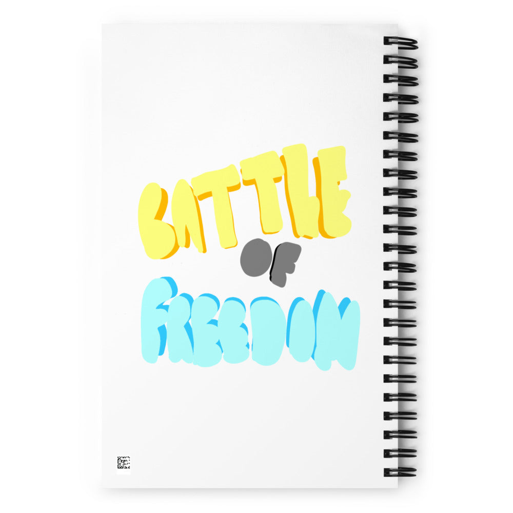 Battle of Freedom + Y and LJ Spiral Notebook