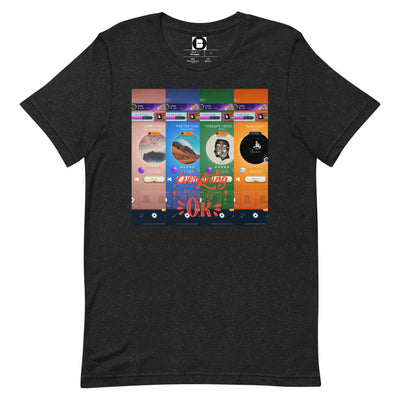 Beatstar X Lilac Henderson Ross: Unisex The Family Of 4 T Shirt