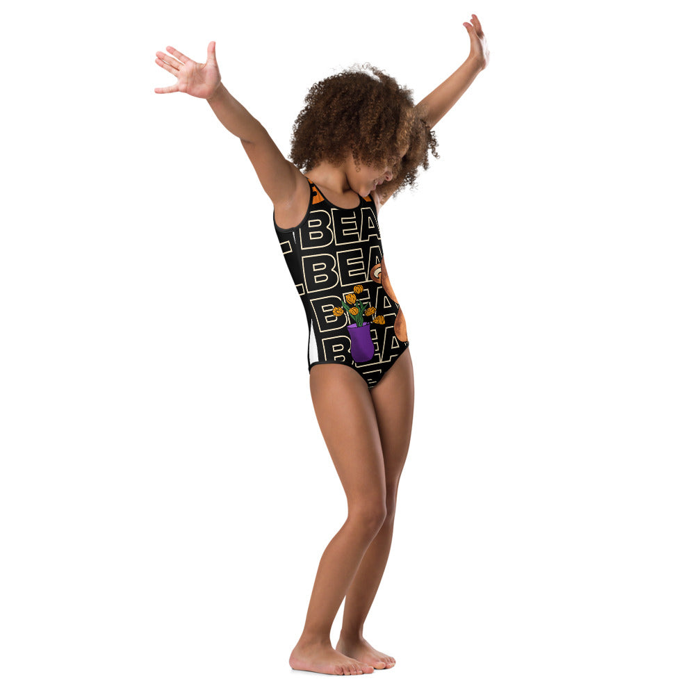 “Beautiful” Kids swim suit