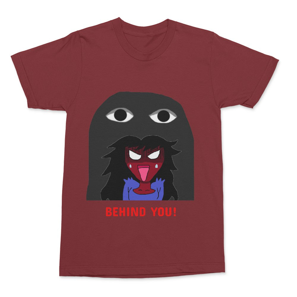 Behind You! Unisex Jersey Short Sleeve Tee