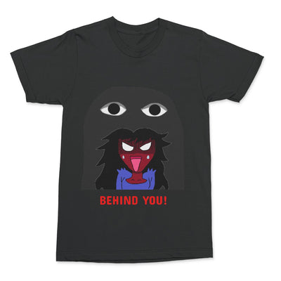Behind You! Unisex Jersey Short Sleeve Tee