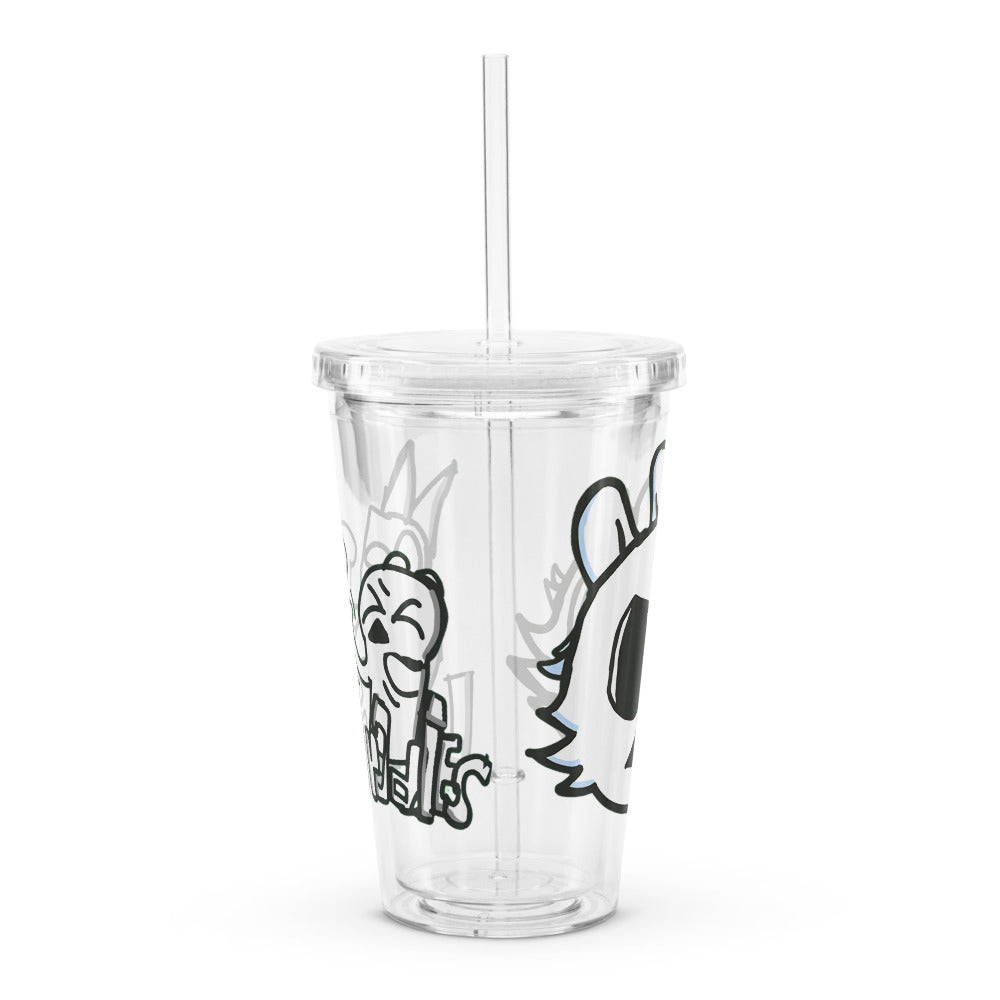 Bib and gip's marketable clear tumbler