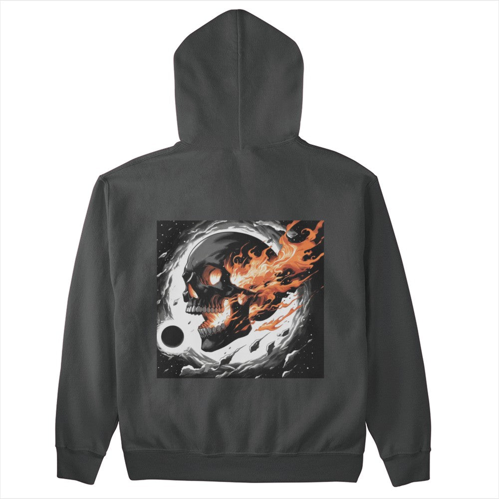 Black Skull Hoodie