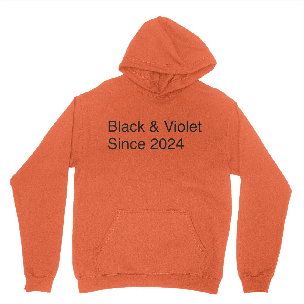Black & Violet Text Sweatshirt (Youth)