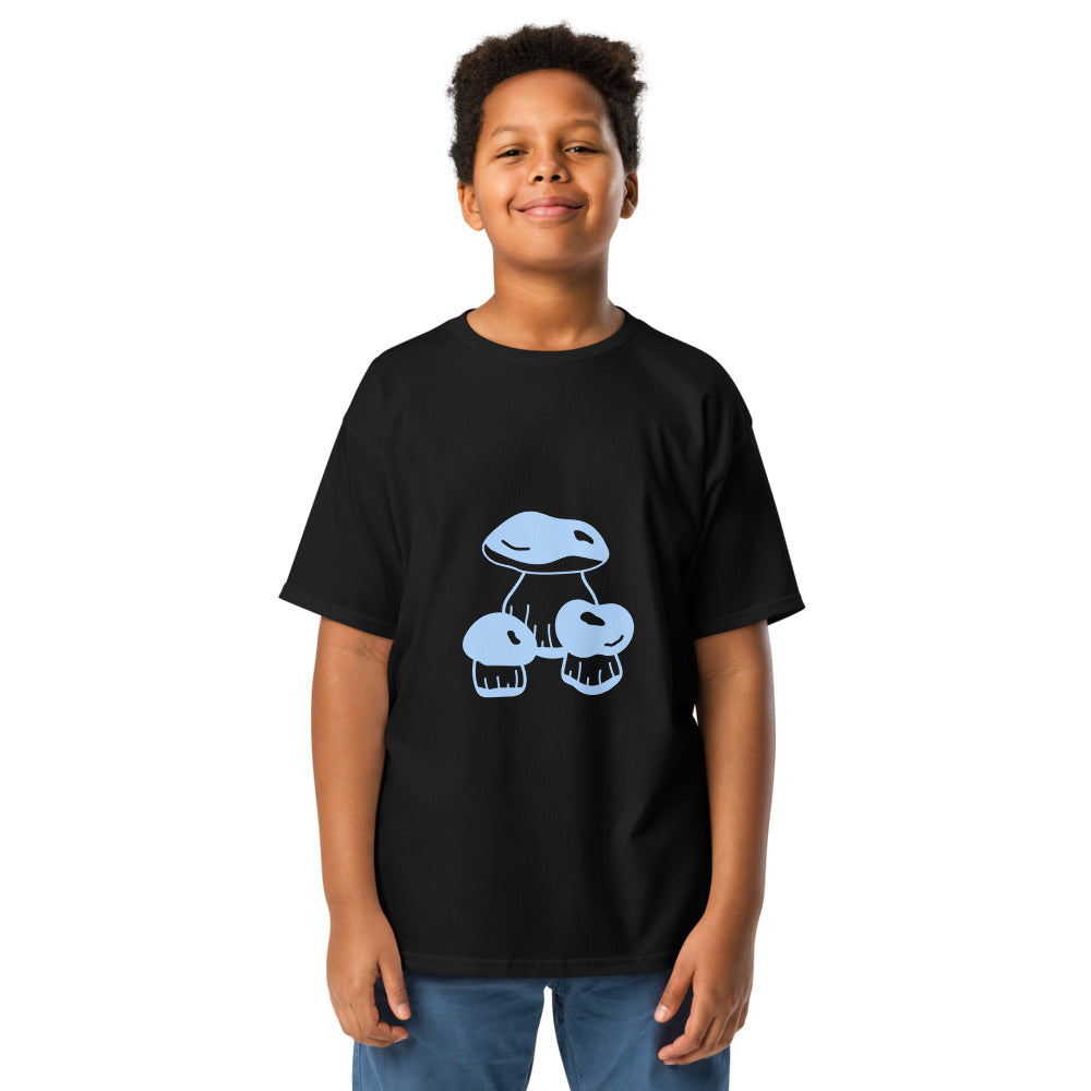 Black mushroom shirt