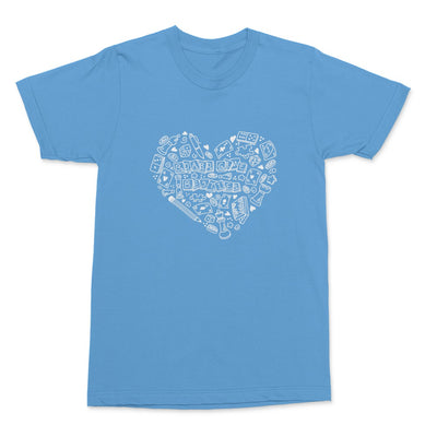 Board Game Besties Heart T-Shirt