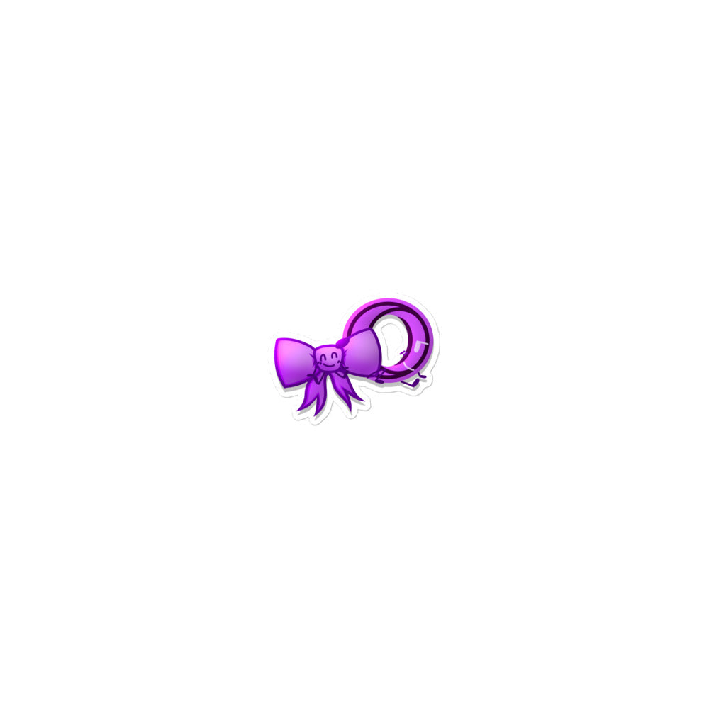 Bow And Opera Pop Purple Sticker!