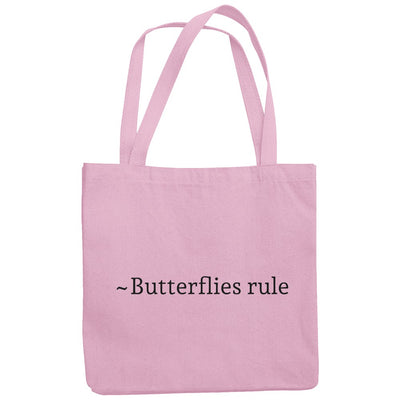 Butterflies rule Tote bag.