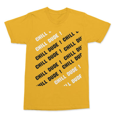 CHILL DUDE Printed Teen T-Shirt