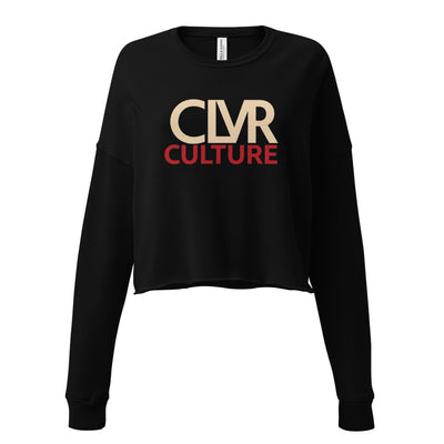 CLVR Culture "Bold Classic Crop Sweatshirt"