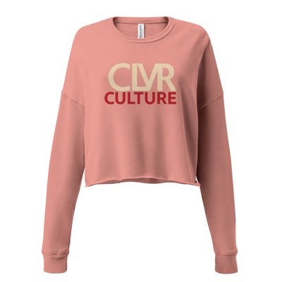 CLVR Culture "Bold Classic Crop Sweatshirt"