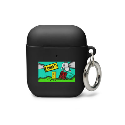 COAASG Character Background Rubber Case for AirPods