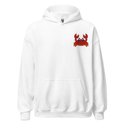 CRAB | embroidered hoodie
