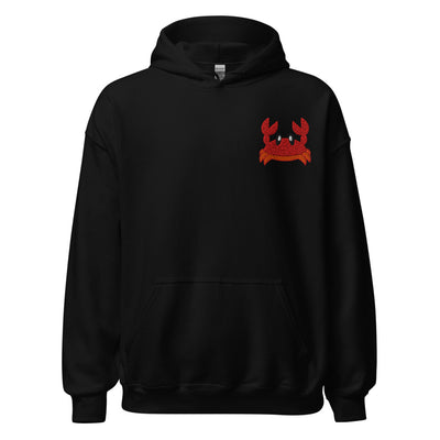 CRAB | embroidered hoodie