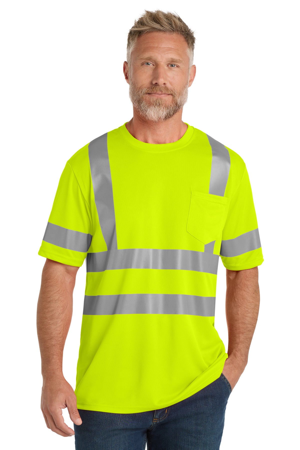 CornerStone  ANSI 107 Class 3 Mesh Tee. CS202