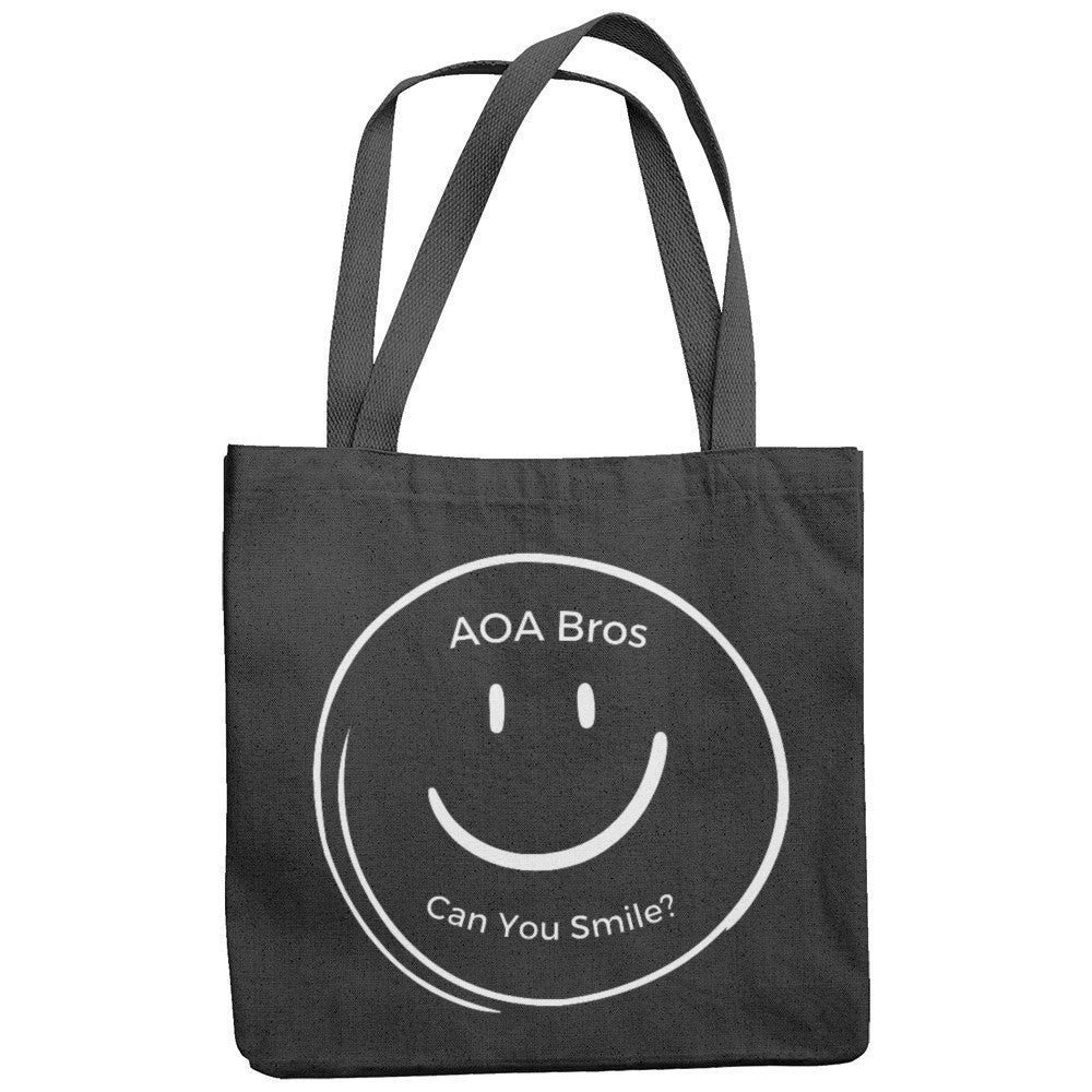 "Can You Smile?" Tote Bag