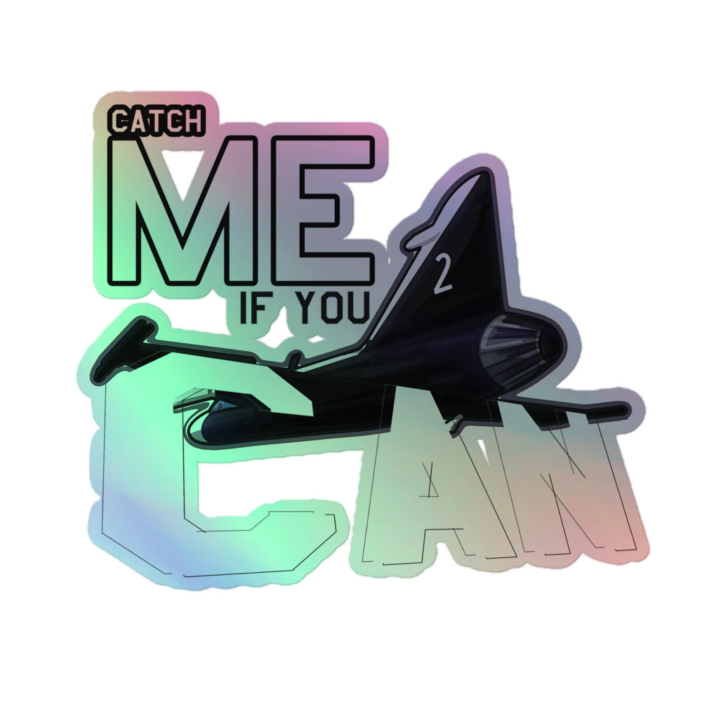 Catch Me Gripen - Holo Sticker