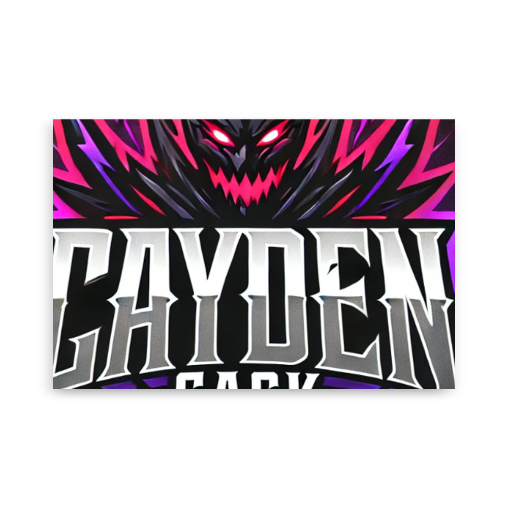 Cayden Gack Poster