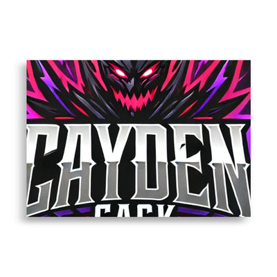 Cayden Gack Poster