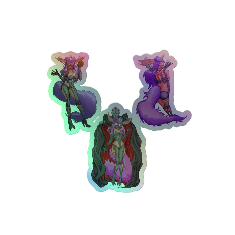 Ceno Lily Holo Sticker Pack