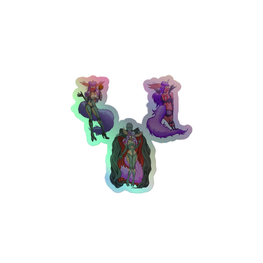 Ceno Lily Holo Sticker Pack