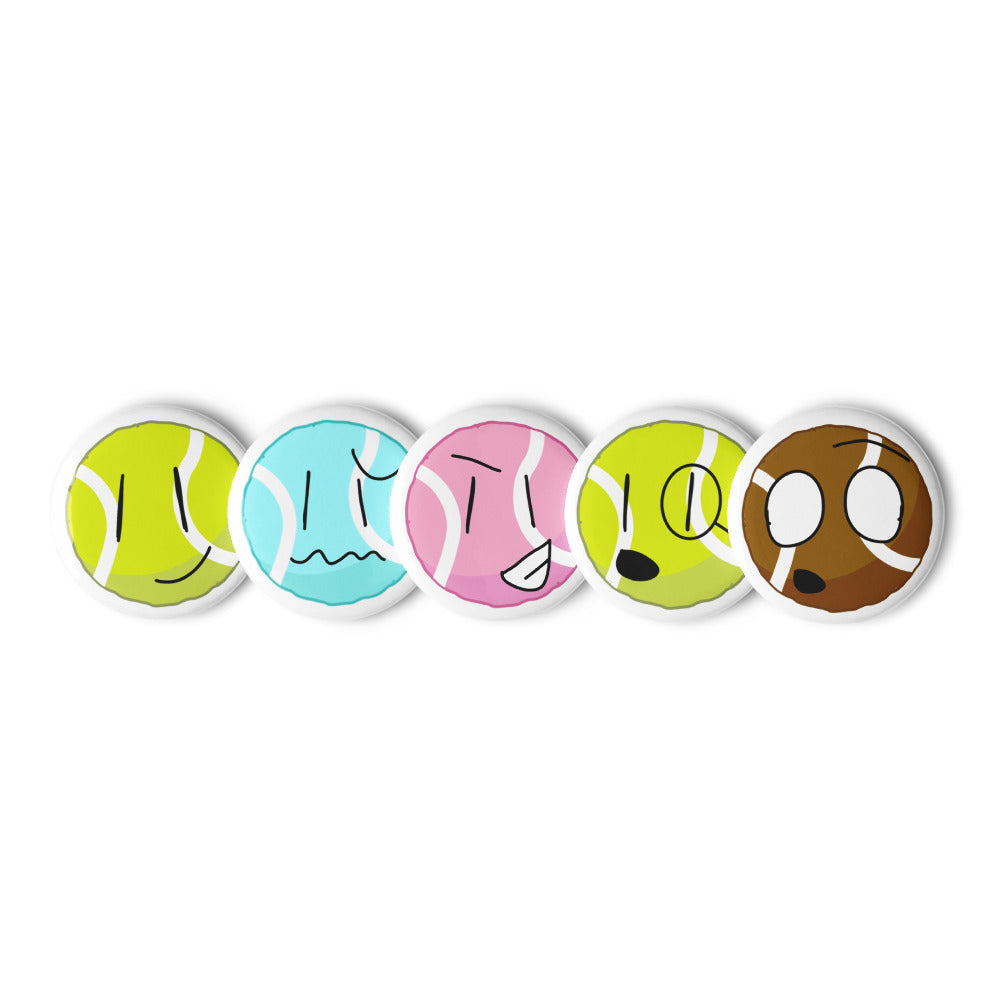 TennisBattle - Character Pin Set #1 – Crowdmade