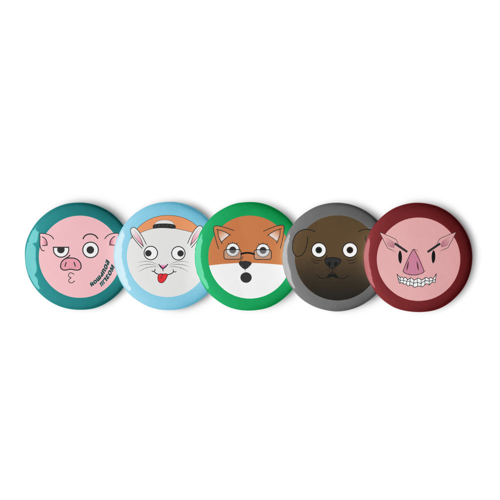 Pin Buttons - Faces 2