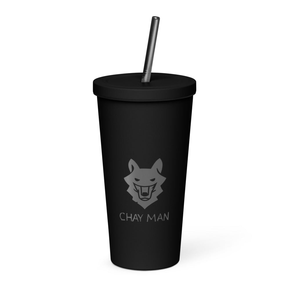 Chay Man 20o Cup With Metal Straw