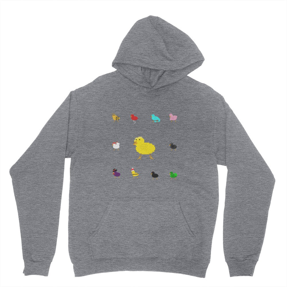 Warm Chickens! XS-L Youth Cotton Hoodie