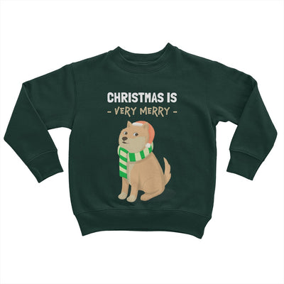 Christmas Is Very Merry Youth Sweater