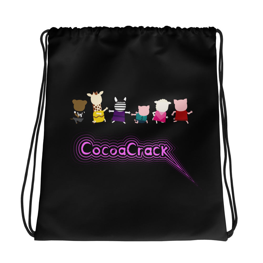 CocoaCrack Drawstring Bag