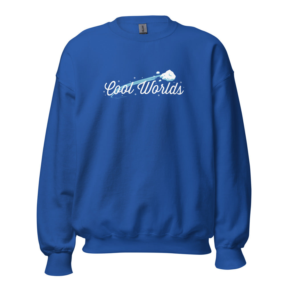 Cool Worlds Icy Comet  Sweatshirt
