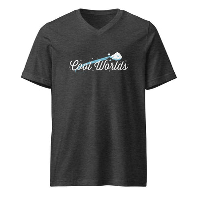 Cool Worlds Icy Comet V-Neck T-Shirt