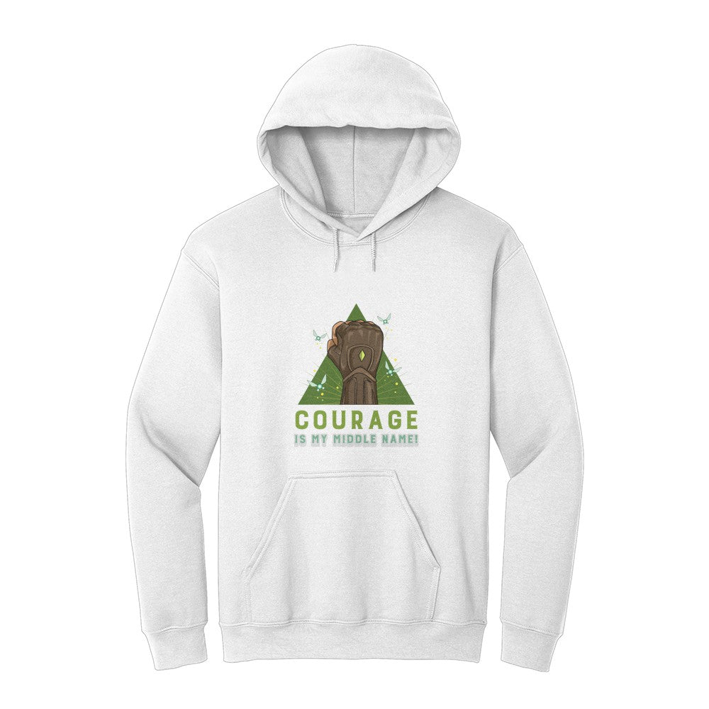 Courage Is My Middle Name Hoodie