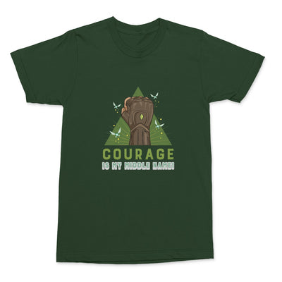 Courage Is My Middle Name Shirt