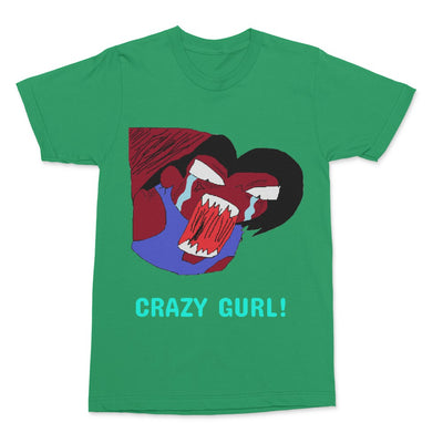 Crazy Gurl! Cotton Adult T-Shirt