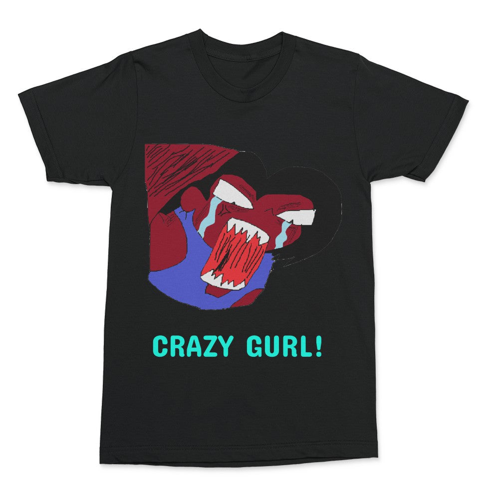 Crazy Gurl! Cotton Adult T-Shirt