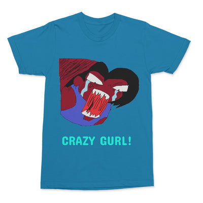 Crazy Gurl! Cotton Adult T-Shirt