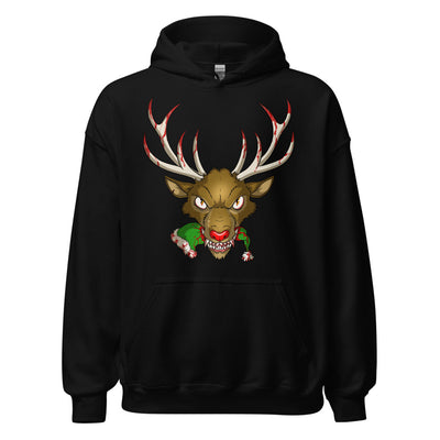 Creepy Xmas - Bad Rudolph Hoodie