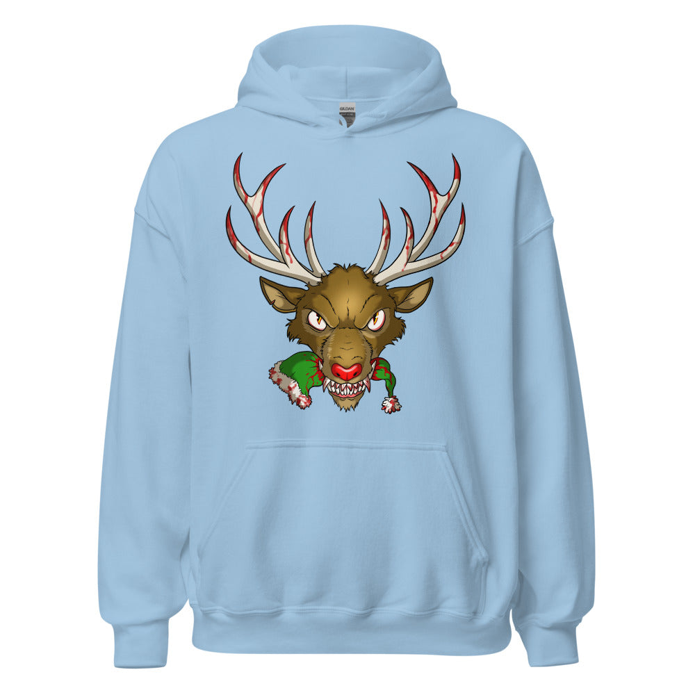 Creepy Xmas - Bad Rudolph Hoodie