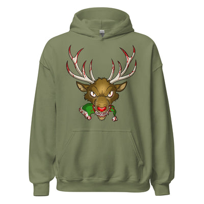 Creepy Xmas - Bad Rudolph Hoodie