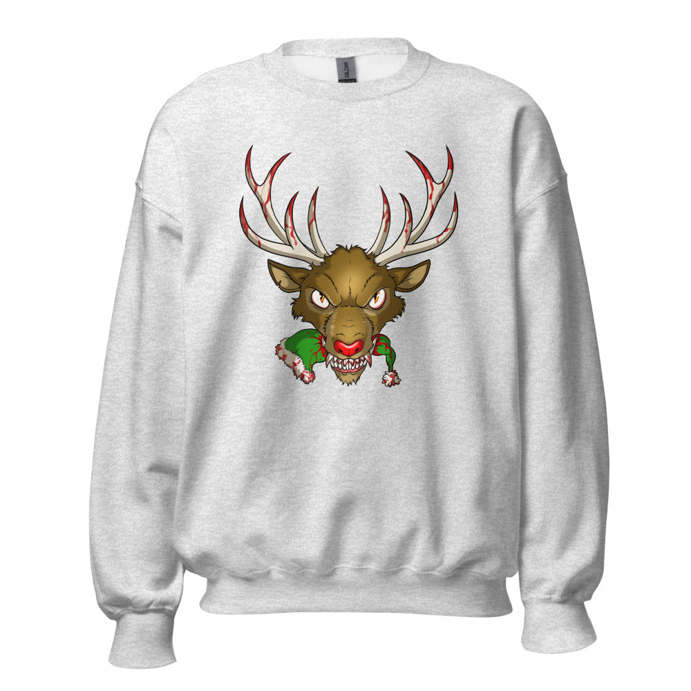 Creepy Xmas - Bad Rudolph Sweatshirt