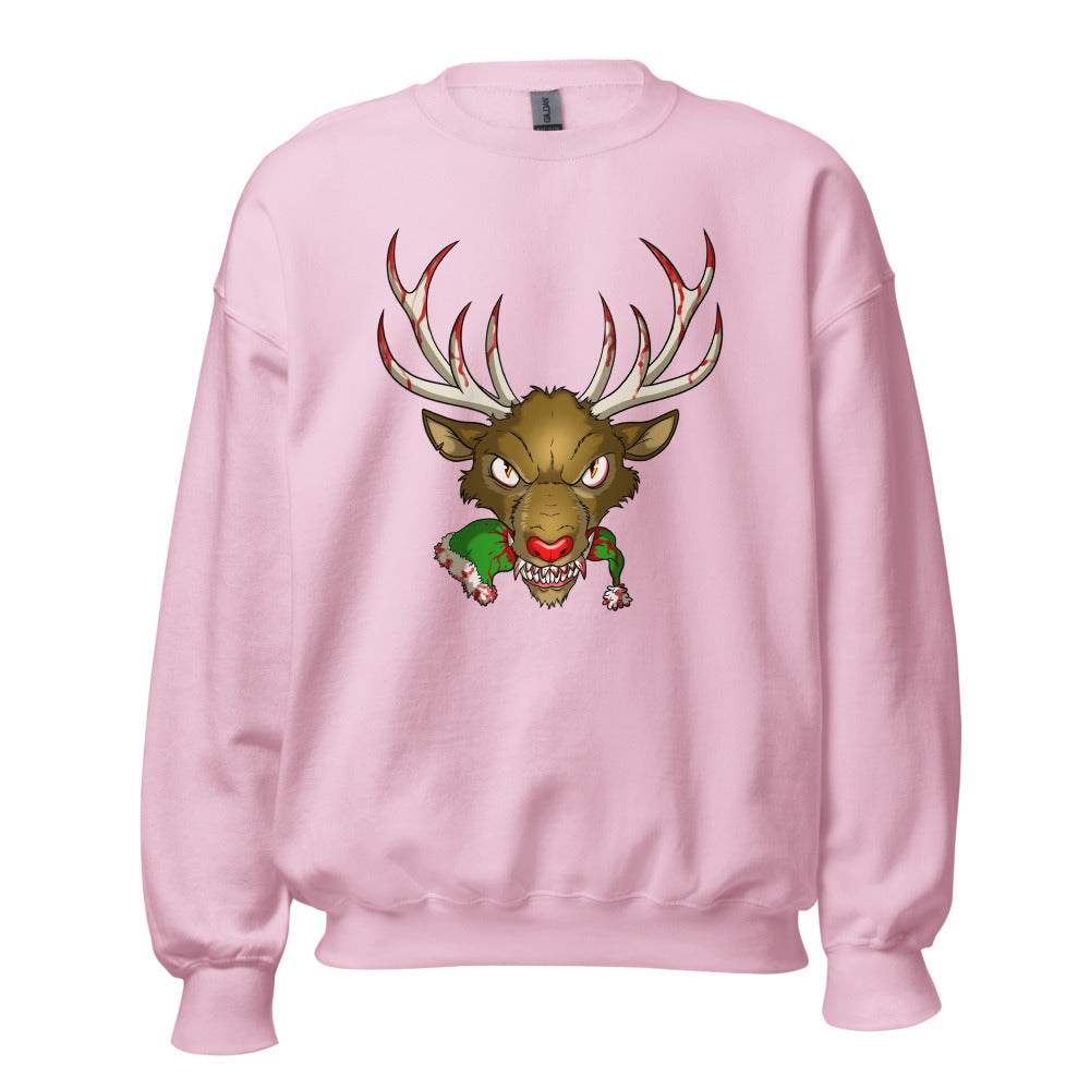 Creepy Xmas - Bad Rudolph Sweatshirt