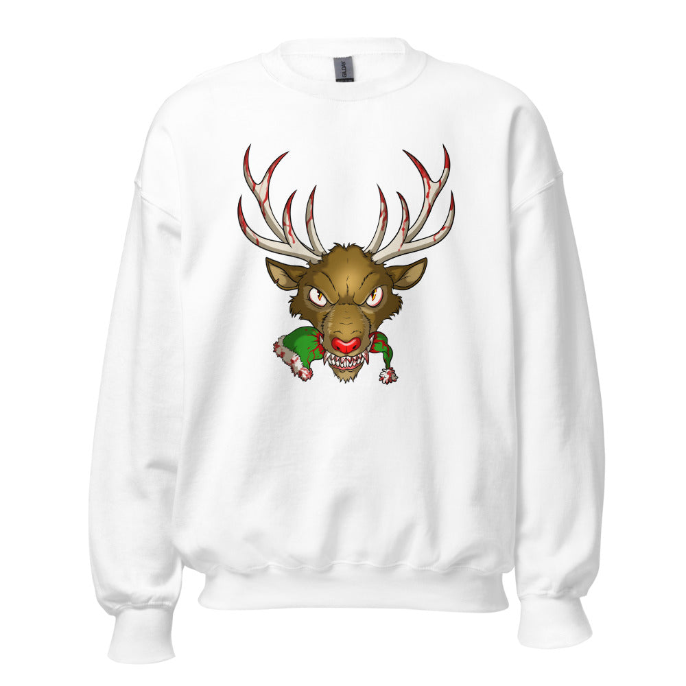 Creepy Xmas - Bad Rudolph Sweatshirt