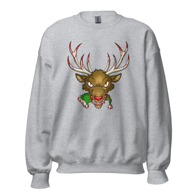 Creepy Xmas - Bad Rudolph Sweatshirt