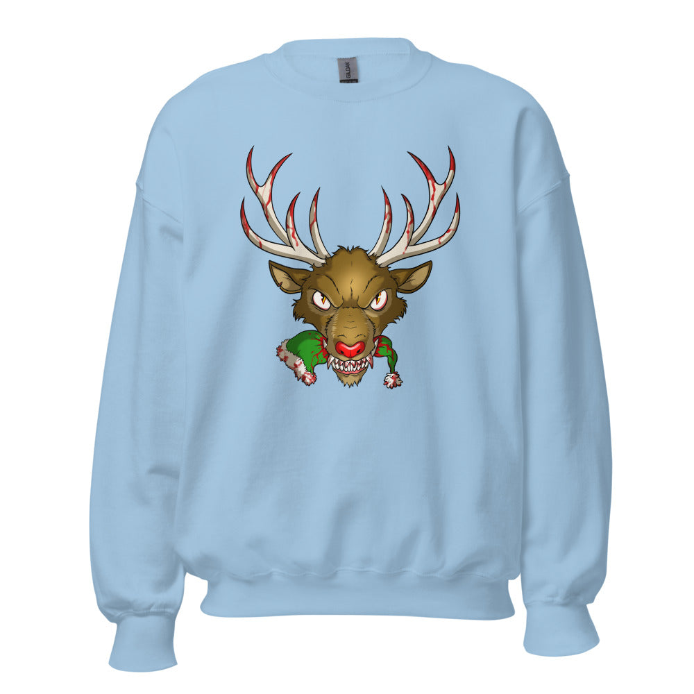 Creepy Xmas - Bad Rudolph Sweatshirt