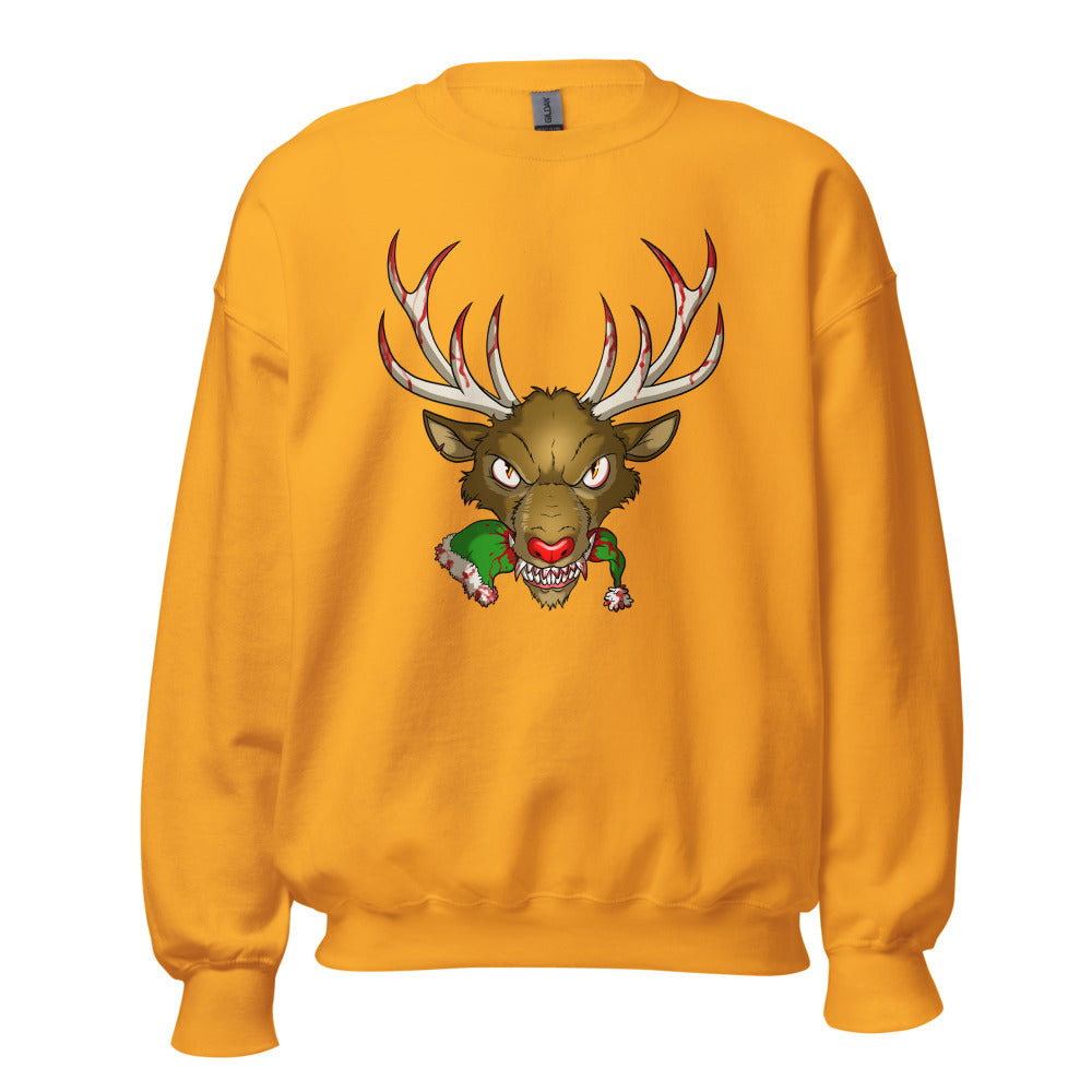 Creepy Xmas - Bad Rudolph Sweatshirt