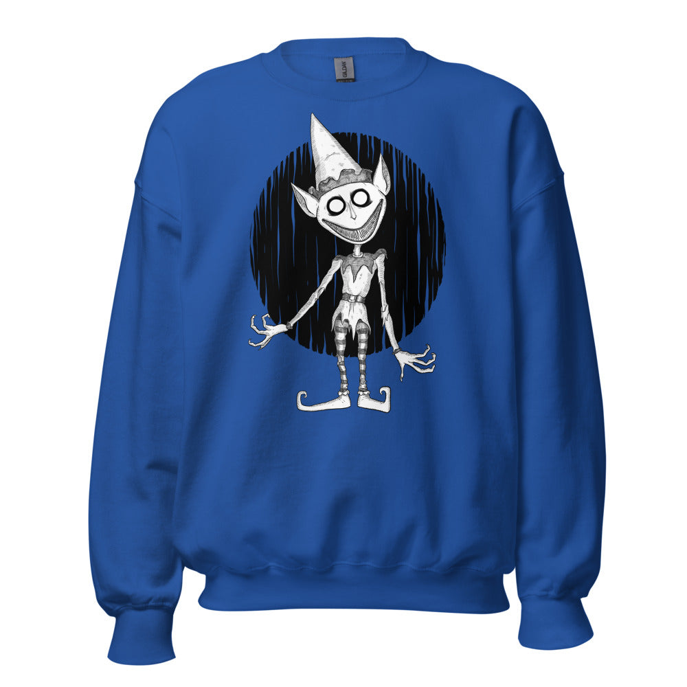 Creepy Xmas - Evil Elf Sweatshirt